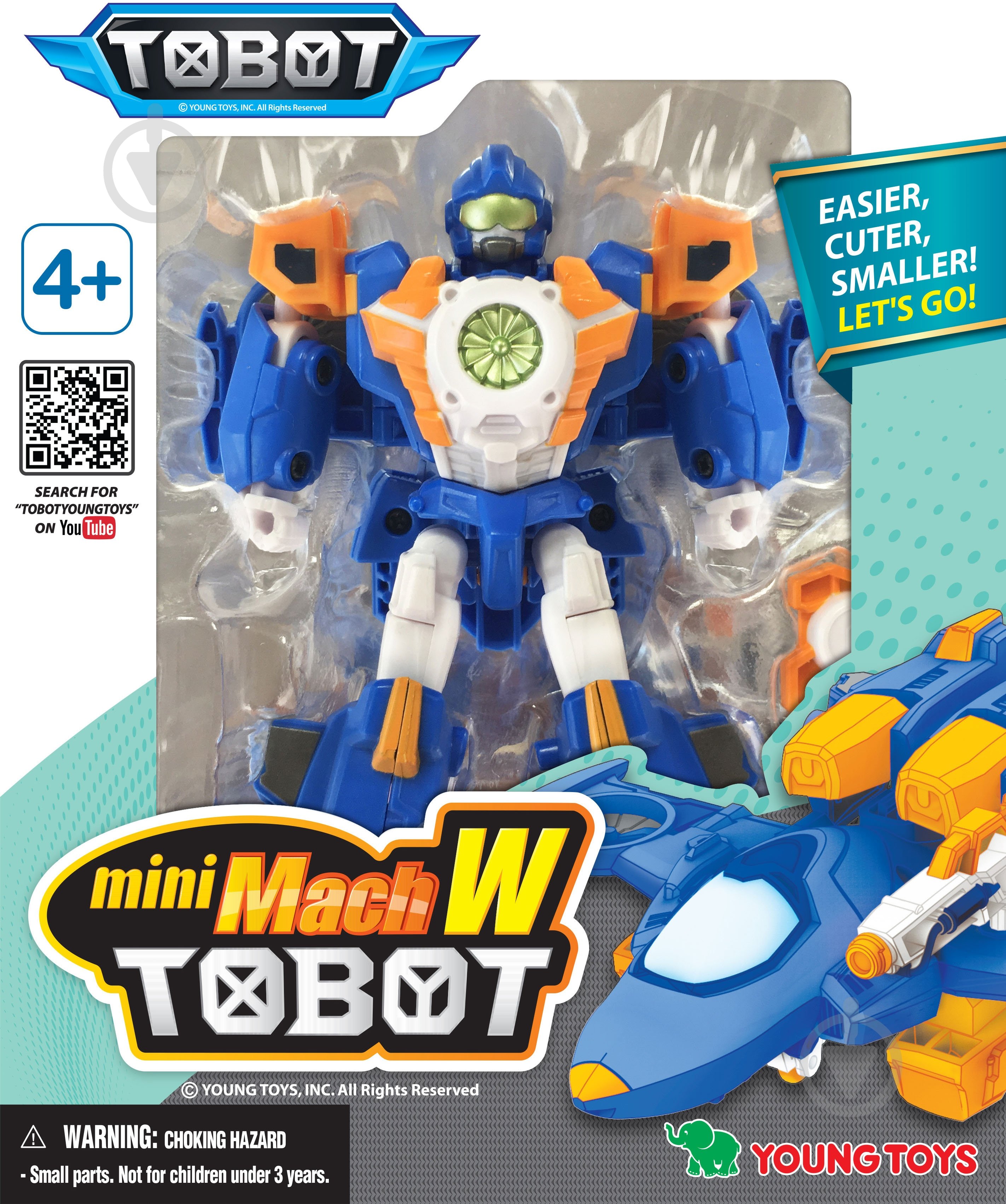 Робот-трансформер Tobot S4 мини MACH W - фото 1