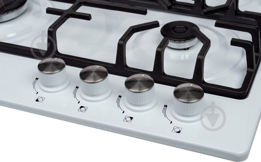 Варочная поверхность газовая Perfelli HGM 61020 WH - фото 2 Варочная поверхность газовая Perfelli HGM 61020 WH - фото 2