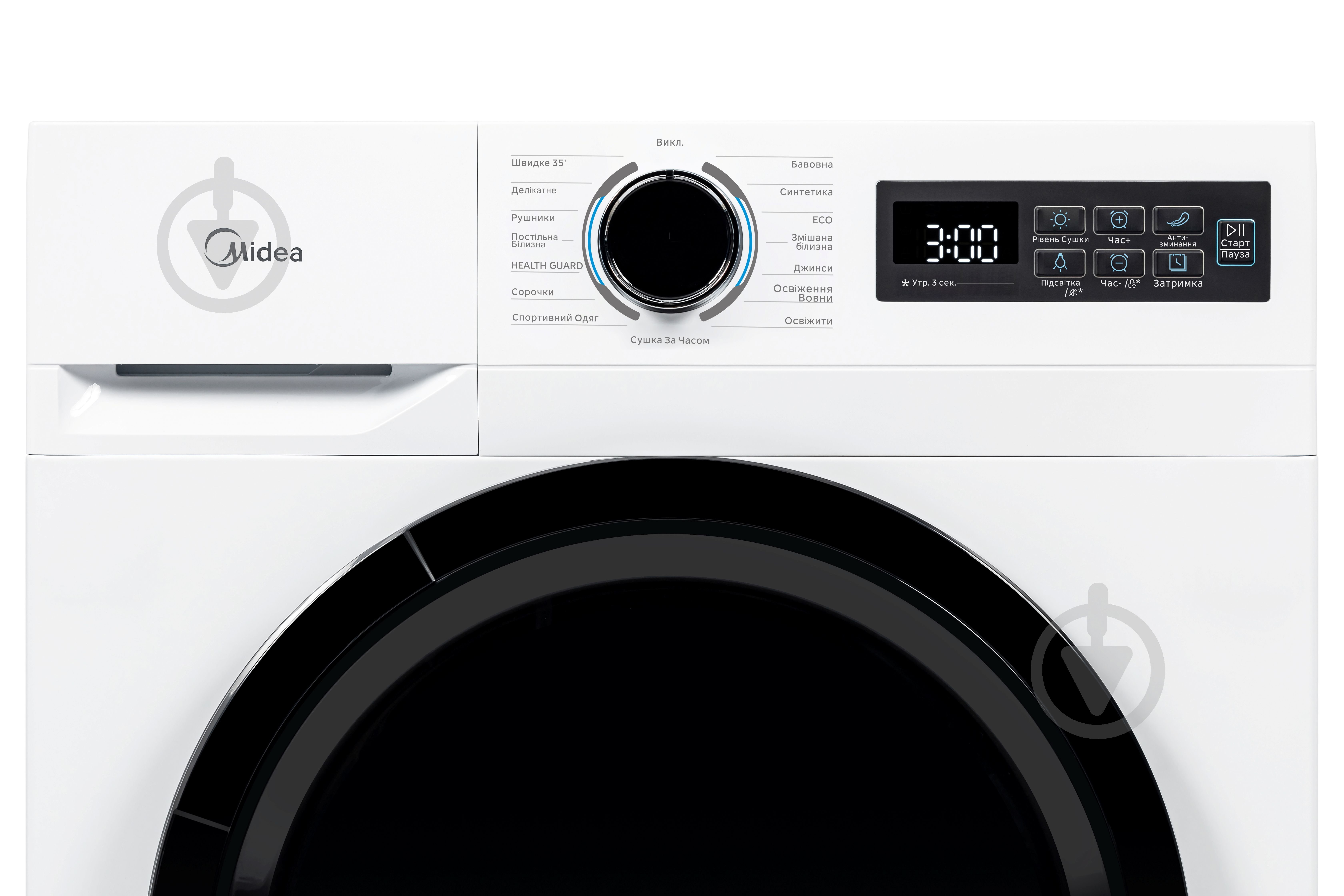 Сушильная машина Midea MD110H80WB/W-UA - фото 2 Сушильная машина Midea MD110H80WB/W-UA - фото 2