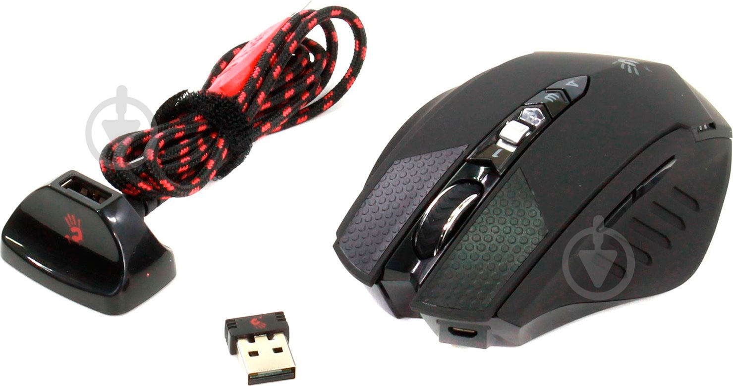 Мышь A4Tech RT7 Black - фото 4