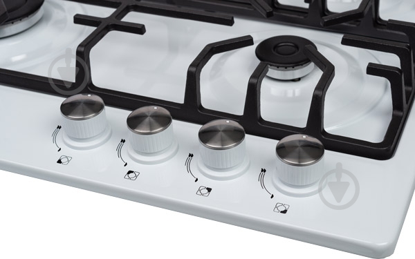 Варочная поверхность газовая Perfelli HGM 61220 WH - фото 3