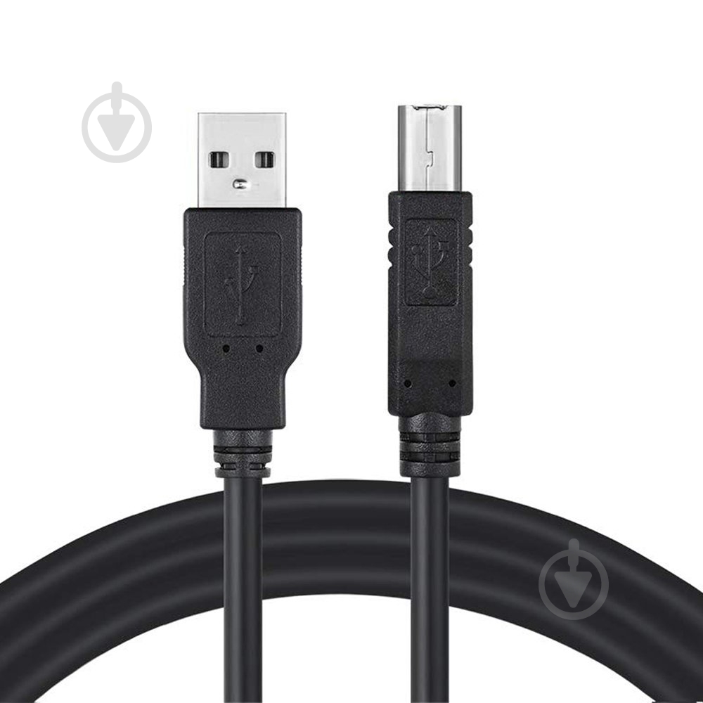 Кабель для принтера ColorWay USB 2.0 AM to BM Print Cable 2 м (CW-CBUB072-BK) - фото 5 Кабель для принтера ColorWay USB 2.0 AM to BM Print Cable 2 м (CW-CBUB072-BK) - фото 5