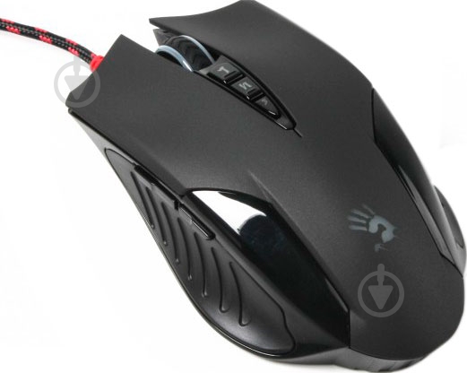 Миша A4Tech V5M USB Black - фото 1