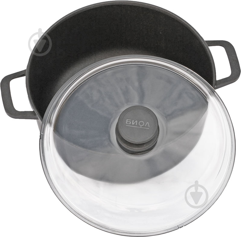 Кастрюля с крышкой Biol 5 л К501ПС - фото 2