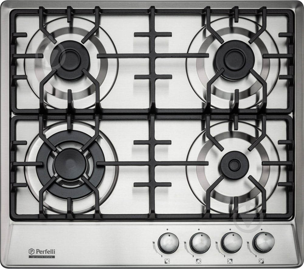 Варочная поверхность газовая Perfelli HGM 61220 I - фото 1