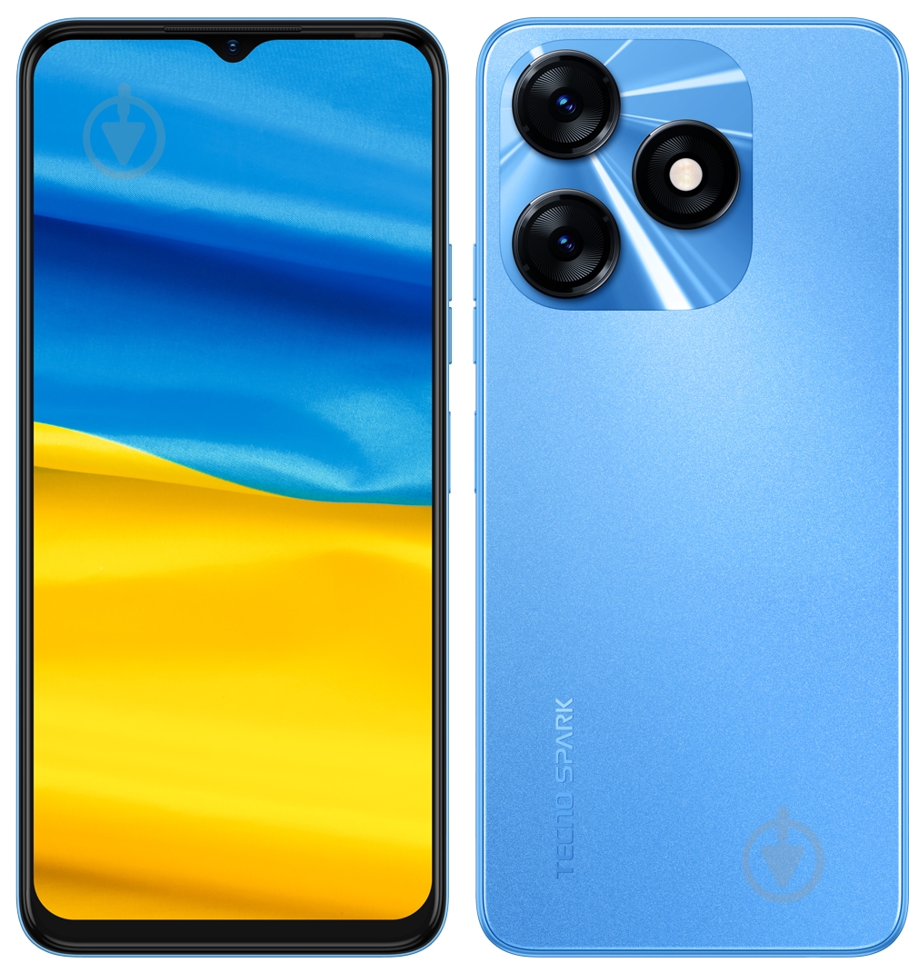 Смартфон Tecno Spark 10 (KI5q) 4/128GB meta blue (4895180797712) - фото 2 Смартфон Tecno Spark 10 (KI5q) 4/128GB meta blue (4895180797712) - фото 2