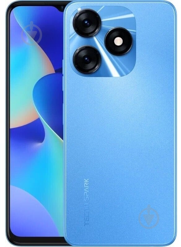 Смартфон Tecno Spark 10 (KI5q) 4/128GB meta blue (4895180797712) - фото 1 Смартфон Tecno Spark 10 (KI5q) 4/128GB meta blue (4895180797712) - фото 1