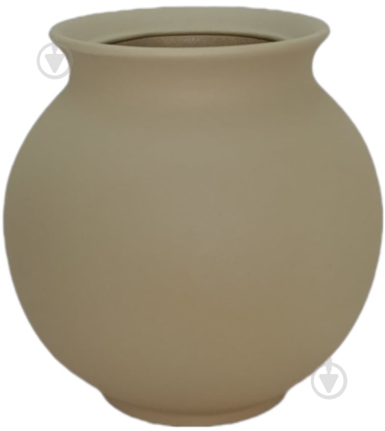 Ваза керамічна Kerama tato Сфера 16,5 см мокко - фото 1 Ваза керамічна Kerama tato Сфера 16,5 см мокко - фото 1