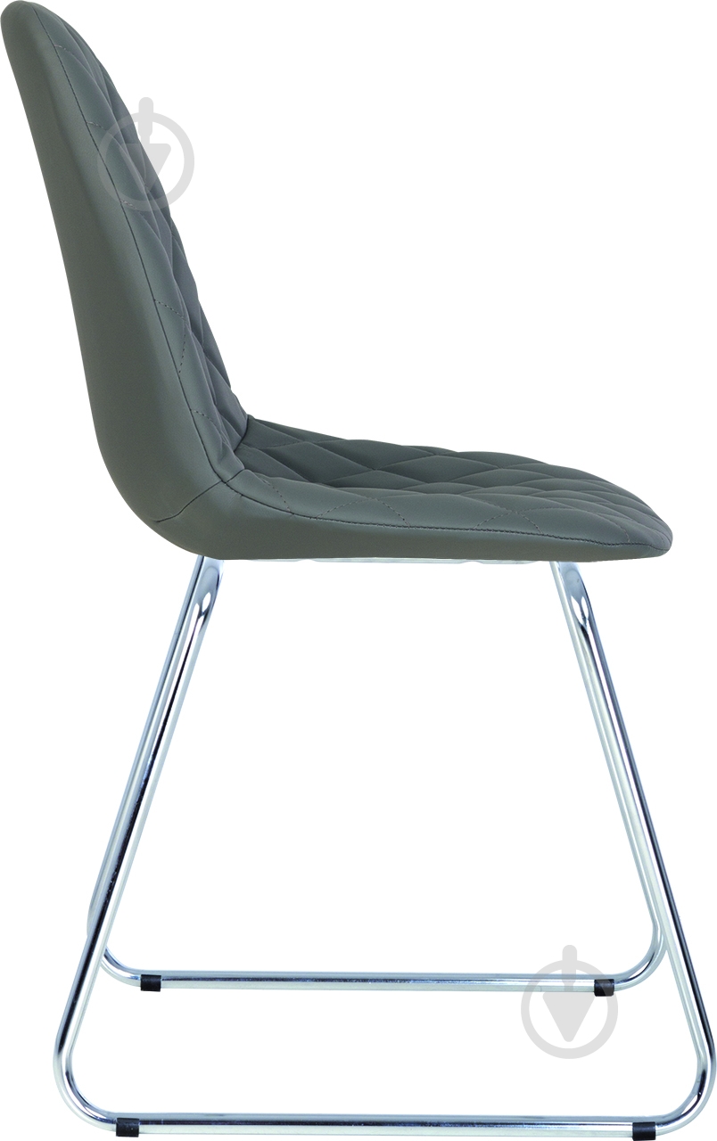 Стілець обідній Nowy Styl LIYA CFS CHROME (BOX-1) RMB ECO-70 сірий / хром - фото 5 Стілець обідній Nowy Styl LIYA CFS CHROME (BOX-1) RMB ECO-70 сірий / хром - фото 5