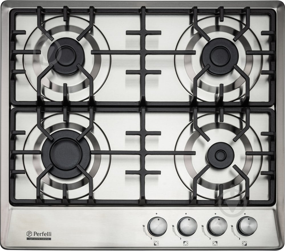 Варочная поверхность газовая Perfelli HGM 61420 I - фото 1 Варочная поверхность газовая Perfelli HGM 61420 I - фото 1