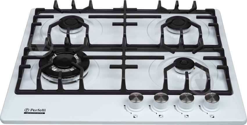 Варильна поверхня газова Perfelli HGM 61620 WH - фото 2