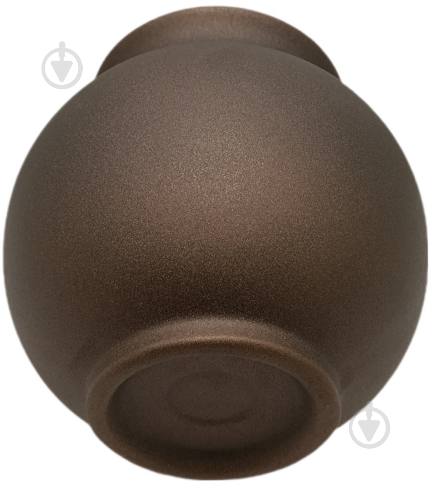 Ваза керамическая Kerama tato Сфера 16,5 см медь - фото 5