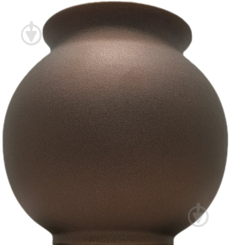 Ваза керамическая Kerama tato Сфера 16,5 см медь - фото 4