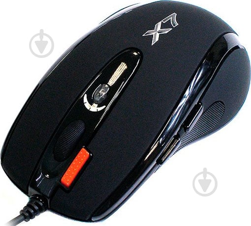 Мышь A4Tech X-710BK USB Black - фото 1