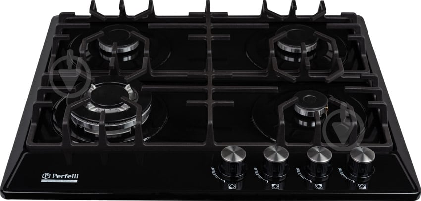 Варочная поверхность газовая Perfelli HGM 61620 BL - фото 2 Варочная поверхность газовая Perfelli HGM 61620 BL - фото 2