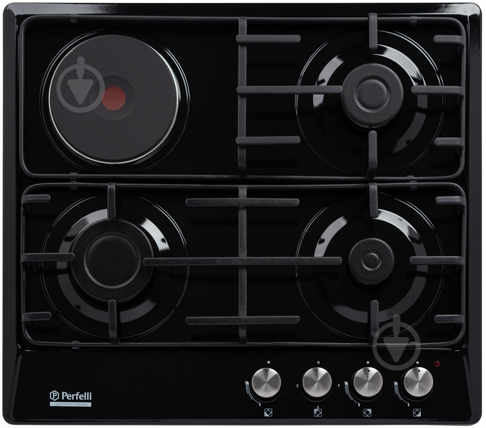 Варочная поверхность комбинированная Perfelli HKM 63010 BL - фото 1 Варочная поверхность комбинированная Perfelli HKM 63010 BL - фото 1