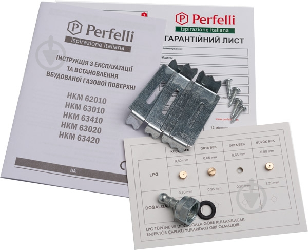 Варочная поверхность комбинированная Perfelli HKM 63010 BL - фото 5 Варочная поверхность комбинированная Perfelli HKM 63010 BL - фото 5