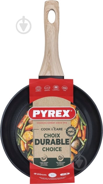 Сковорода Pyrex Cook&Care 20 см (CR20BF6/8046) - фото 5