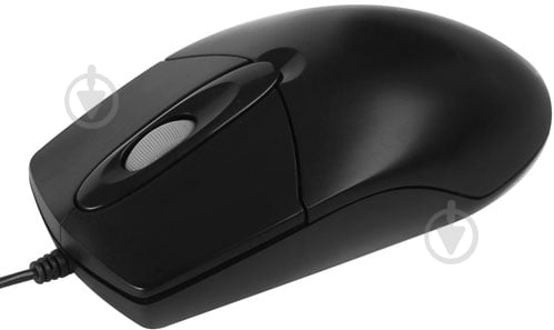 Миша A4Tech OP-720 USB Black - фото 2