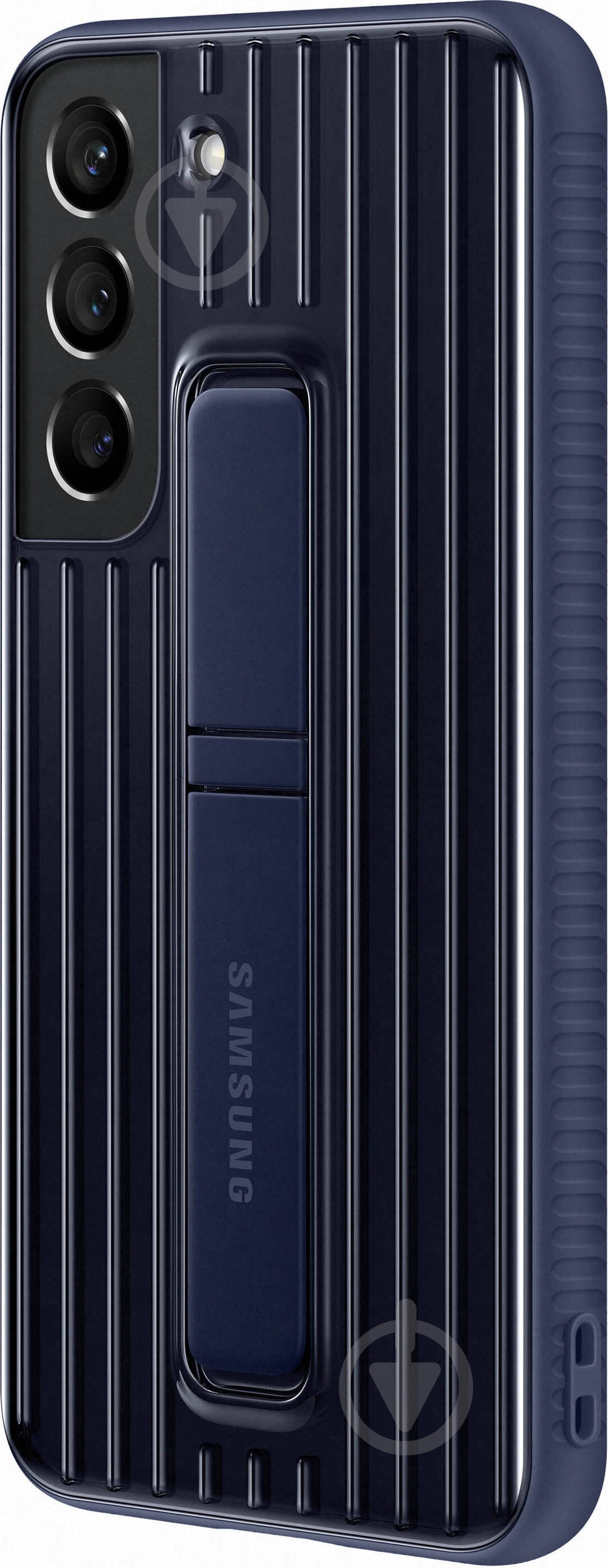 Чехол-накладка Samsung Protective Standing Cover для Galaxy S22 Navy (EF-RS901CNEGRU) - фото 4