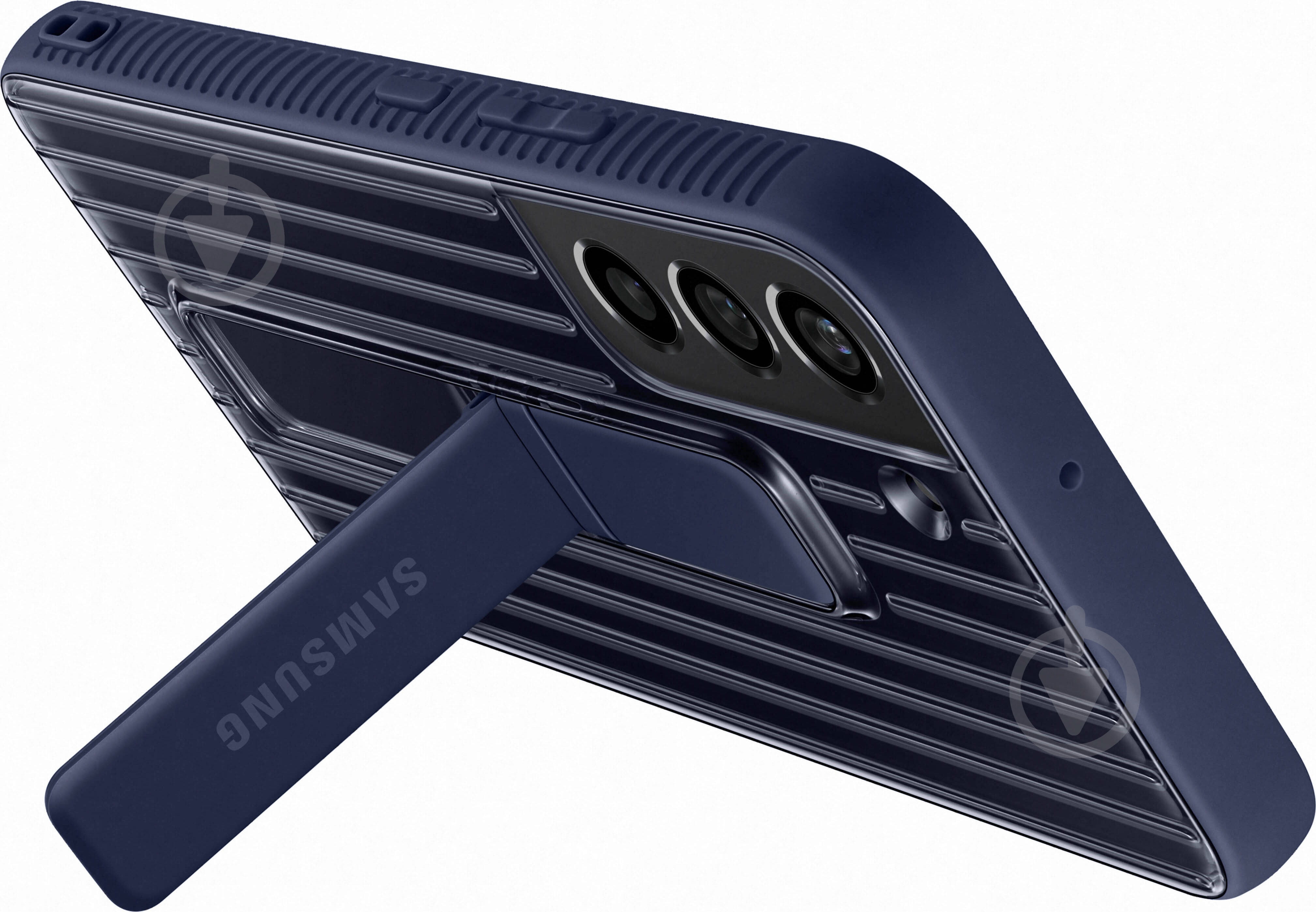 Чехол-накладка Samsung Protective Standing Cover для Galaxy S22 Navy (EF-RS901CNEGRU) - фото 9