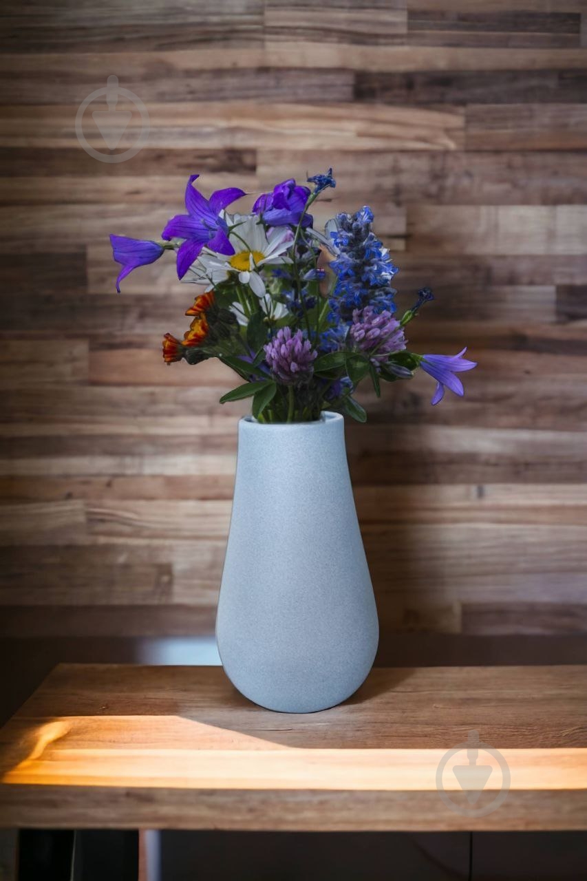 Ваза керамическая Kerama tato Госсиа 23 см серая - фото 8 Ваза керамическая Kerama tato Госсиа 23 см серая - фото 8