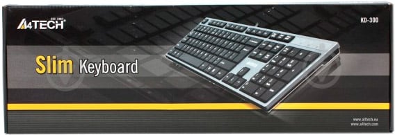 Клавиатура A4Tech (KD-300) USB black - фото 3