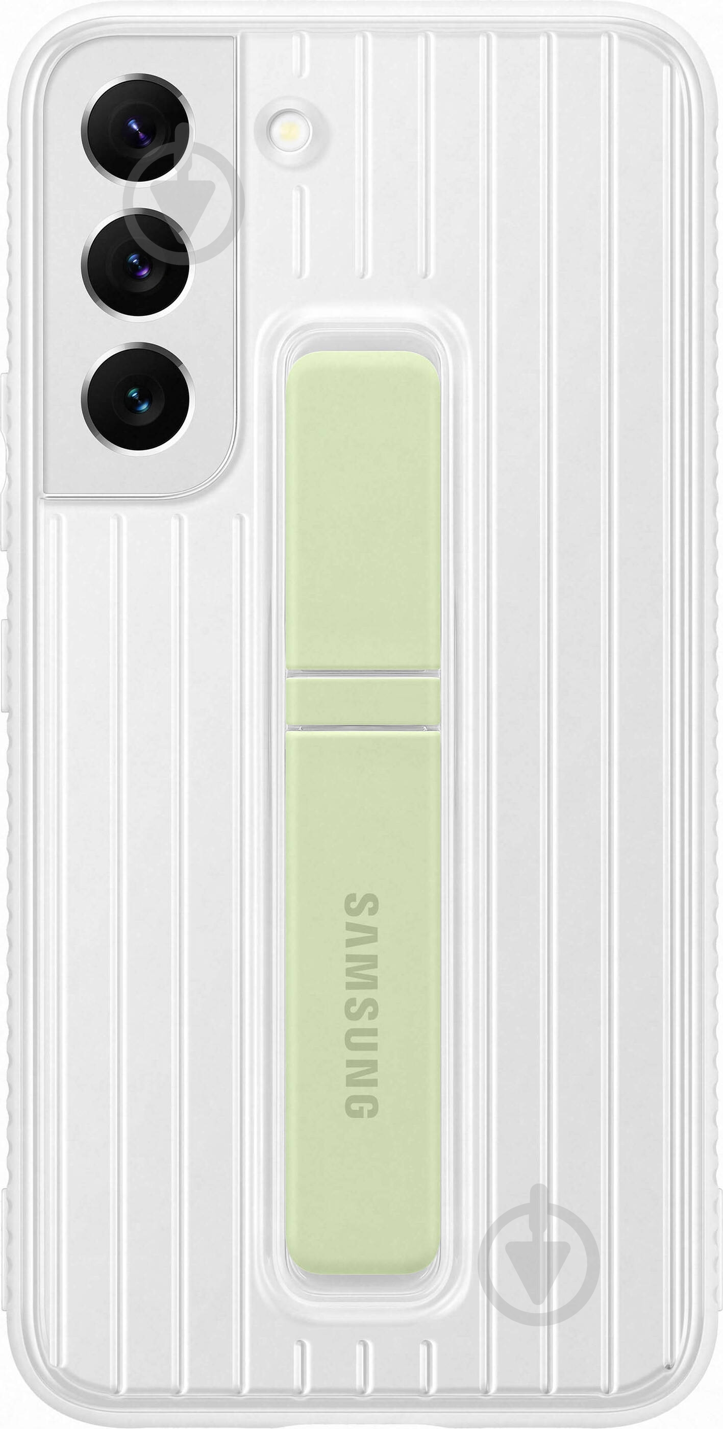 Чехол-накладка Samsung Protective Standing Cover для Galaxy S22 White (EF-RS901CWEGRU) - фото 2