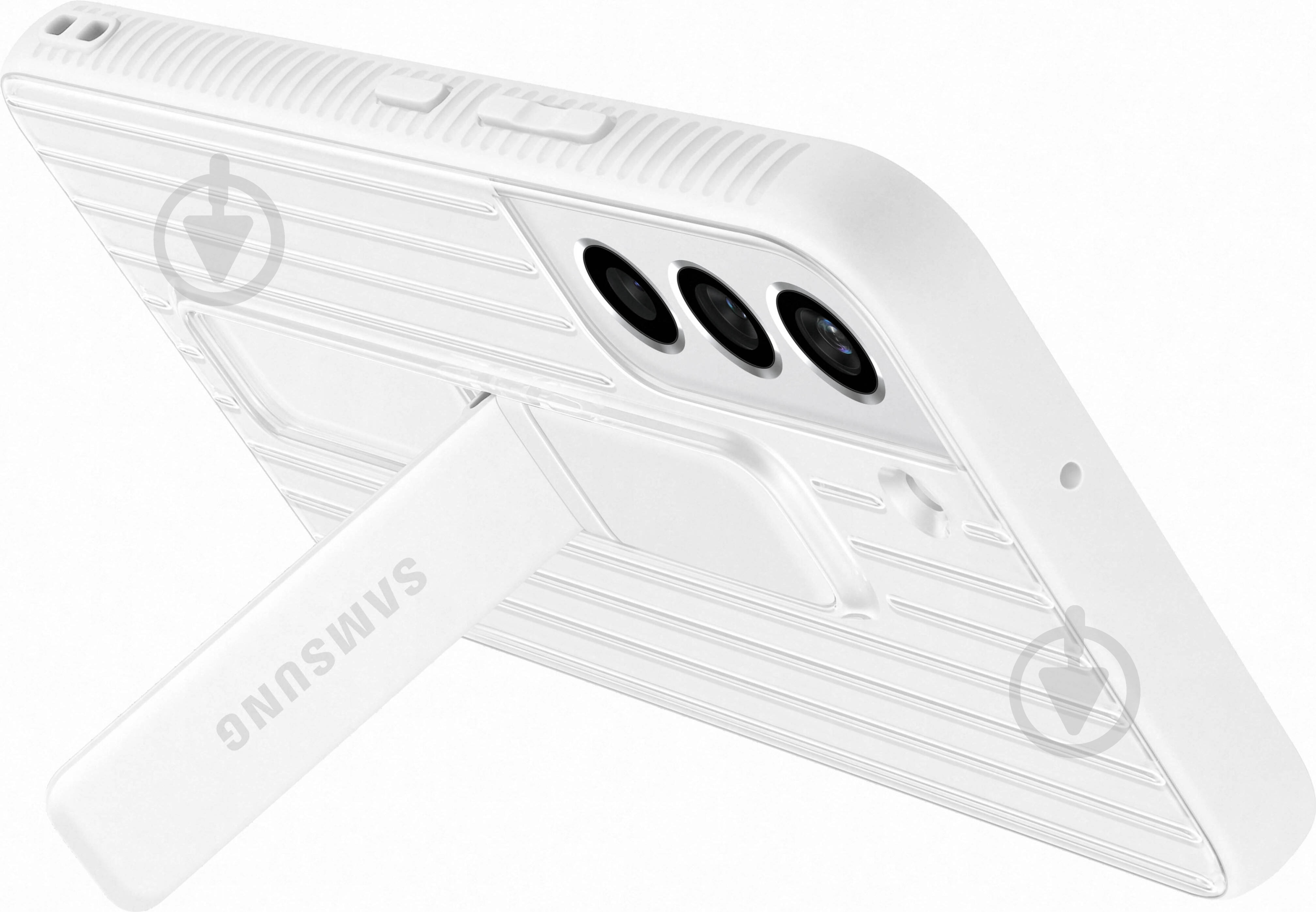 Чехол-накладка Samsung Protective Standing Cover для Galaxy S22 White (EF-RS901CWEGRU) - фото 9