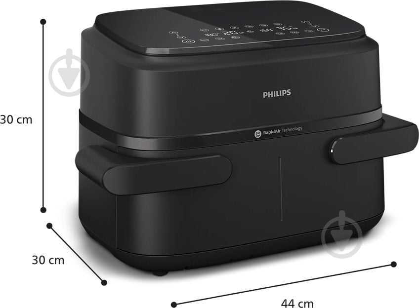Мультипіч Philips Ovi Dual Flex NA150/00 з кошиком 2-в-1 - фото 18