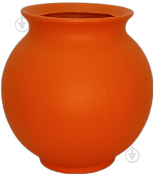 Ваза керамічна Kerama tato Сфера 16,5 см апельсин - фото 1 Ваза керамічна Kerama tato Сфера 16,5 см апельсин - фото 1