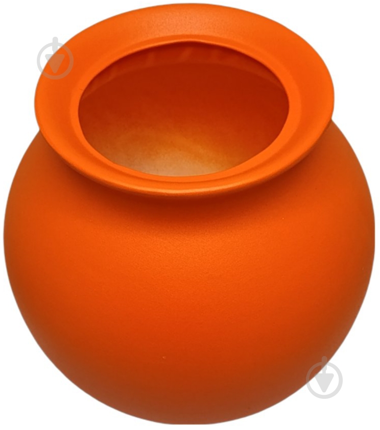Ваза керамічна Kerama tato Сфера 16,5 см апельсин - фото 3 Ваза керамічна Kerama tato Сфера 16,5 см апельсин - фото 3