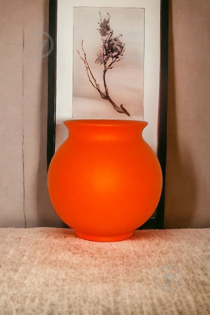 Ваза керамічна Kerama tato Сфера 16,5 см апельсин - фото 8 Ваза керамічна Kerama tato Сфера 16,5 см апельсин - фото 8