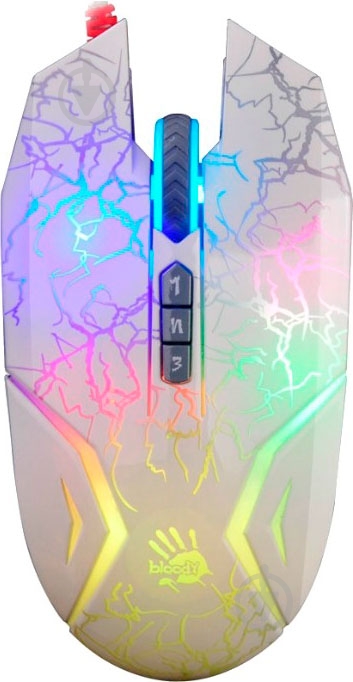Мышь A4Tech Bloody N50 USB White - фото 1