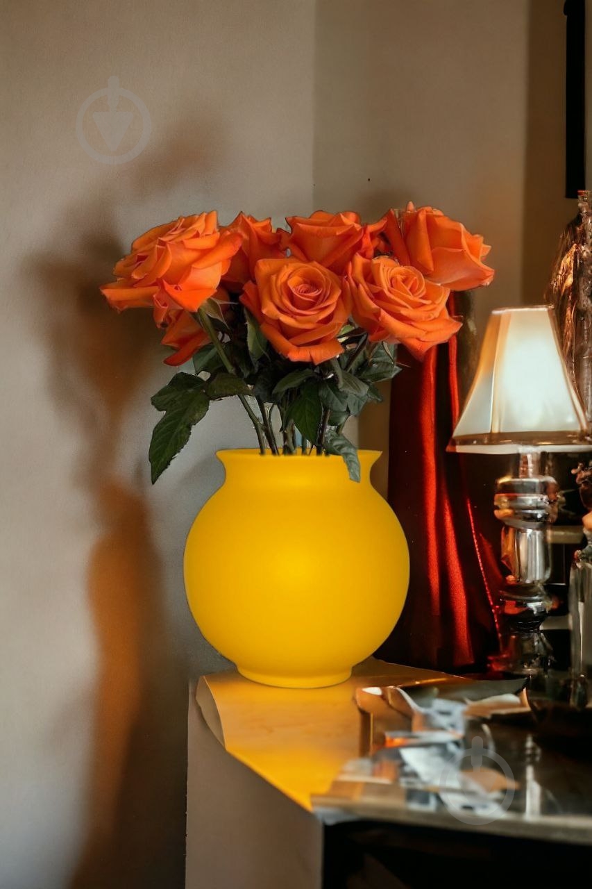 Ваза керамічна Kerama tato Сфера 16,5 см лимон - фото 8 Ваза керамічна Kerama tato Сфера 16,5 см лимон - фото 8