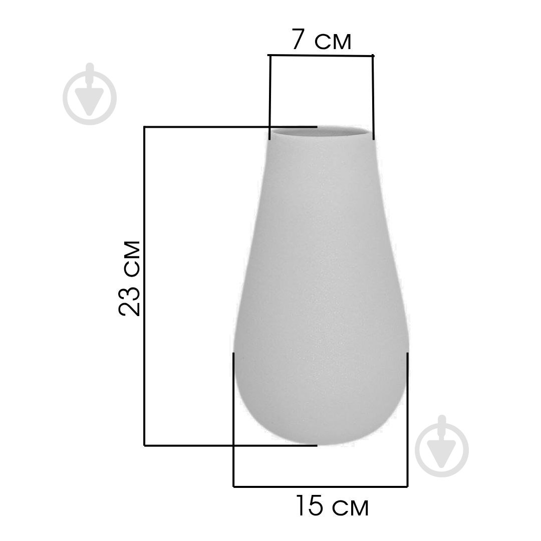Ваза керамическая Kerama tato Госсиа 23 см лимон - фото 8 Ваза керамическая Kerama tato Госсиа 23 см лимон - фото 8