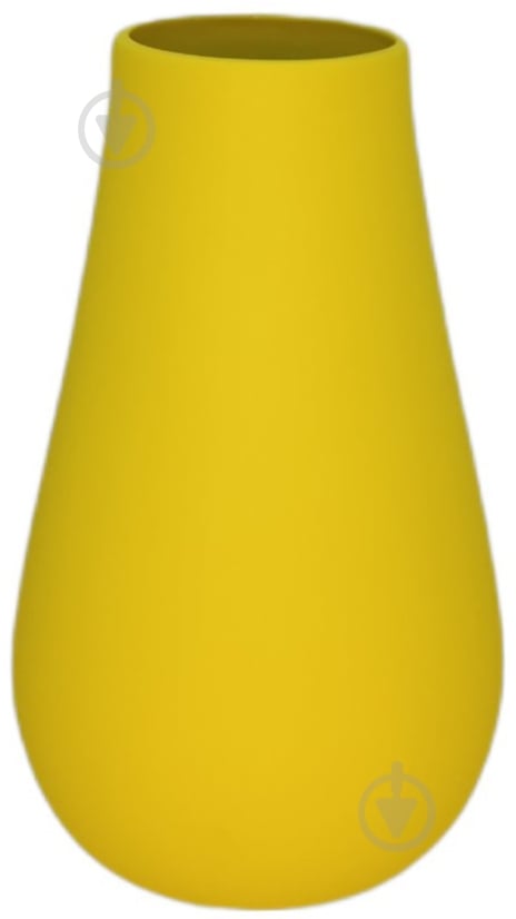 Ваза керамическая Kerama tato Госсиа 23 см лимон - фото 1 Ваза керамическая Kerama tato Госсиа 23 см лимон - фото 1