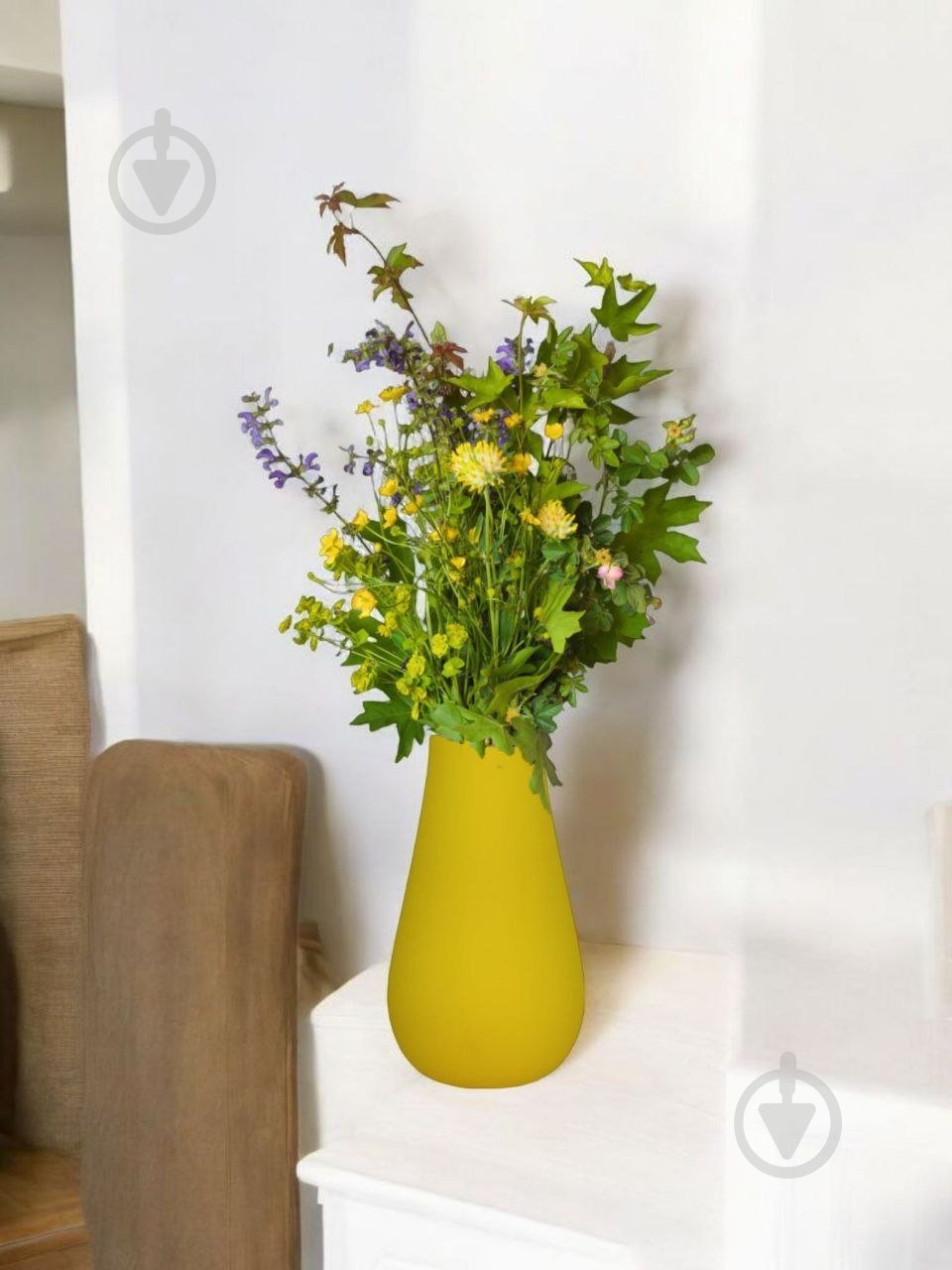 Ваза керамическая Kerama tato Госсиа 23 см лимон - фото 7 Ваза керамическая Kerama tato Госсиа 23 см лимон - фото 7