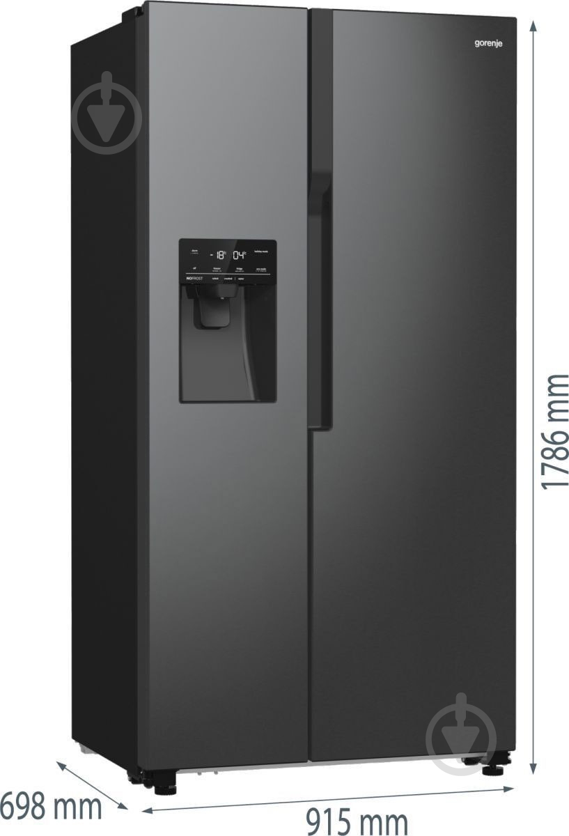 Холодильник Gorenje NRR9185ESBXL - фото 14