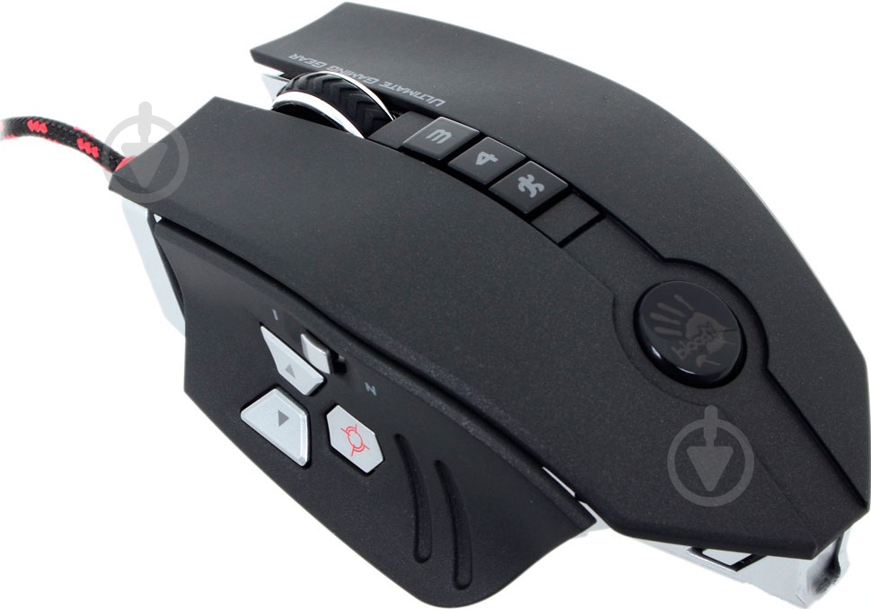 Мышь A4Tech Bloody ZL50 USB Silver/Black - фото 2