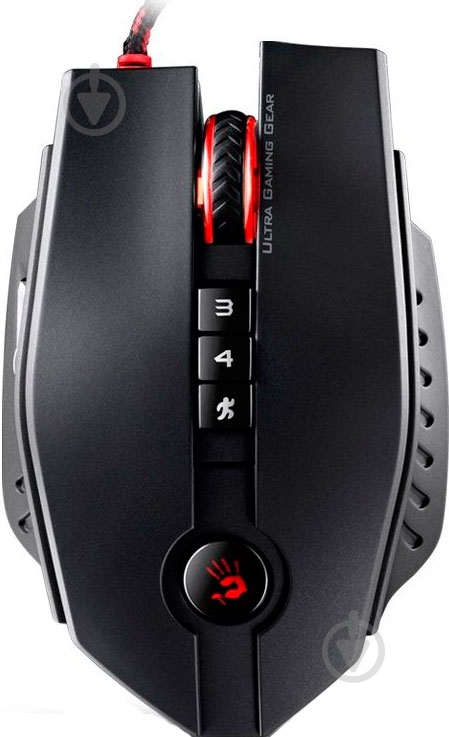 Мышь A4Tech Bloody ZL50 USB Silver/Black - фото 1