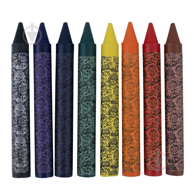 Мел восковый TF D12 мм TF21-076 8 цветов KITE - фото 3