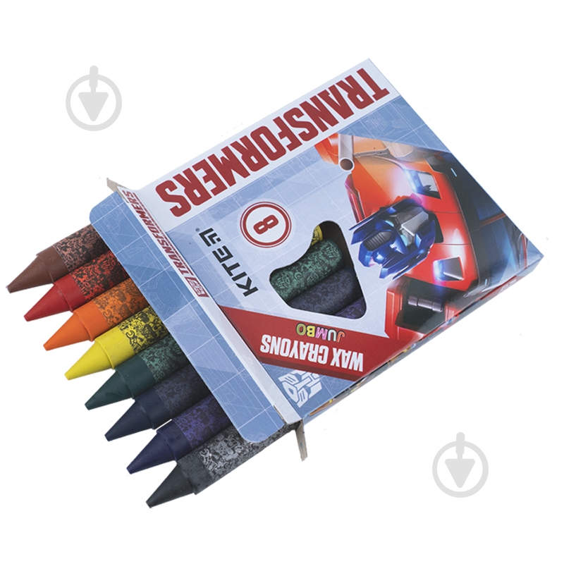 Мел восковый TF D12 мм TF21-076 8 цветов KITE - фото 2