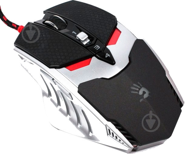 Мышь A4Tech Bloody TL80 USB Black/Silver - фото 3