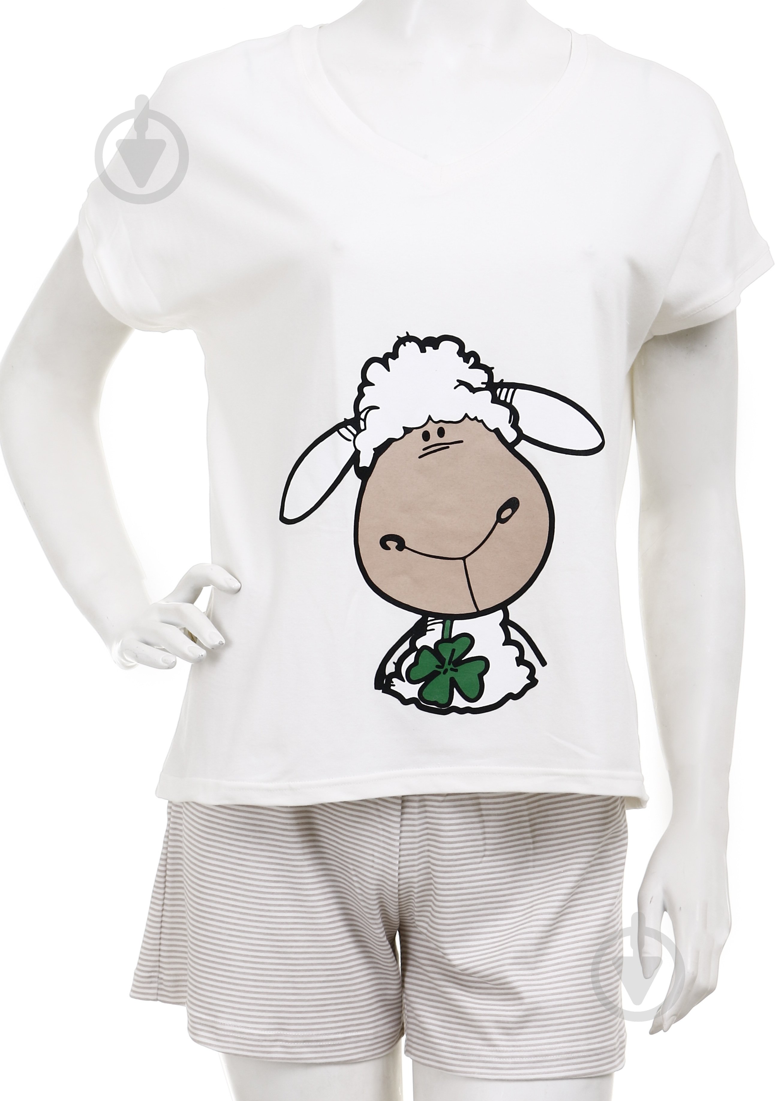 Пижама megotex Dolly р. M молочный - фото 1