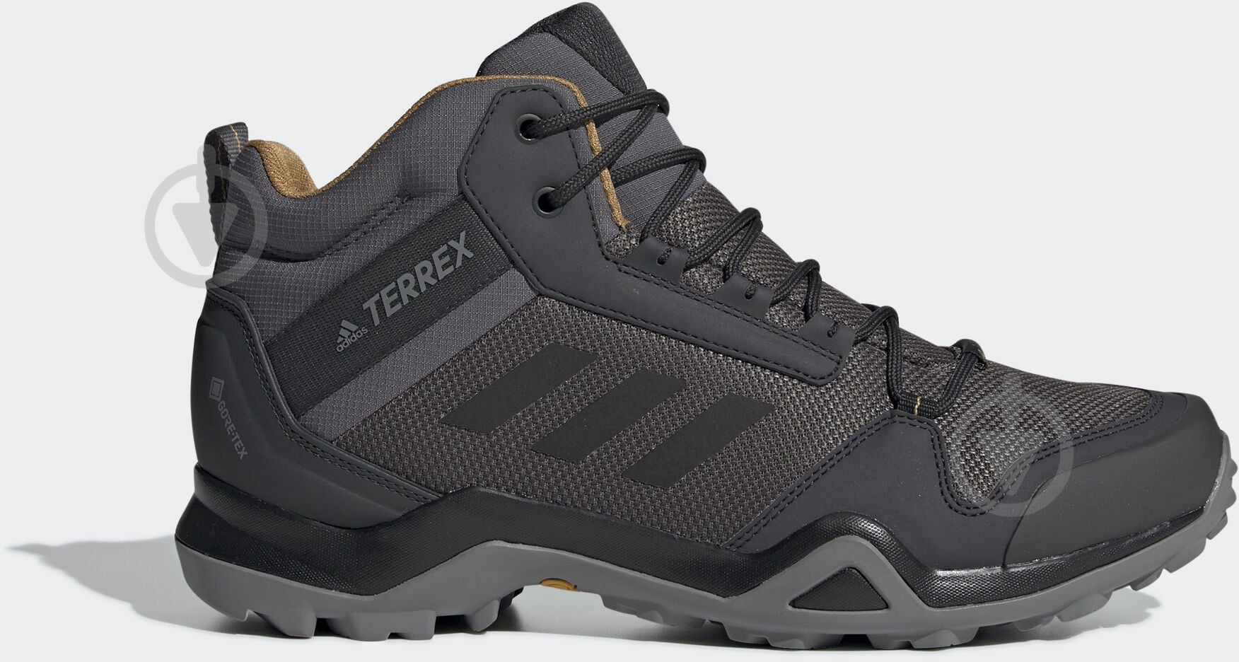 Черевики Adidas TERREX AX3 MID GTX BC0468 р.44 2/3 чорний - фото 1