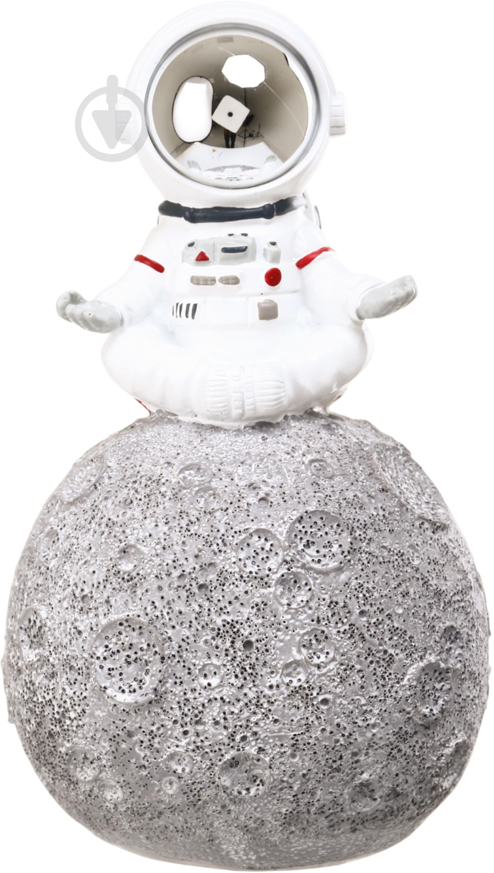 Статуетка Sensio Zen on the Moon 20х11,7х11,4 см білий із сірим - фото 1