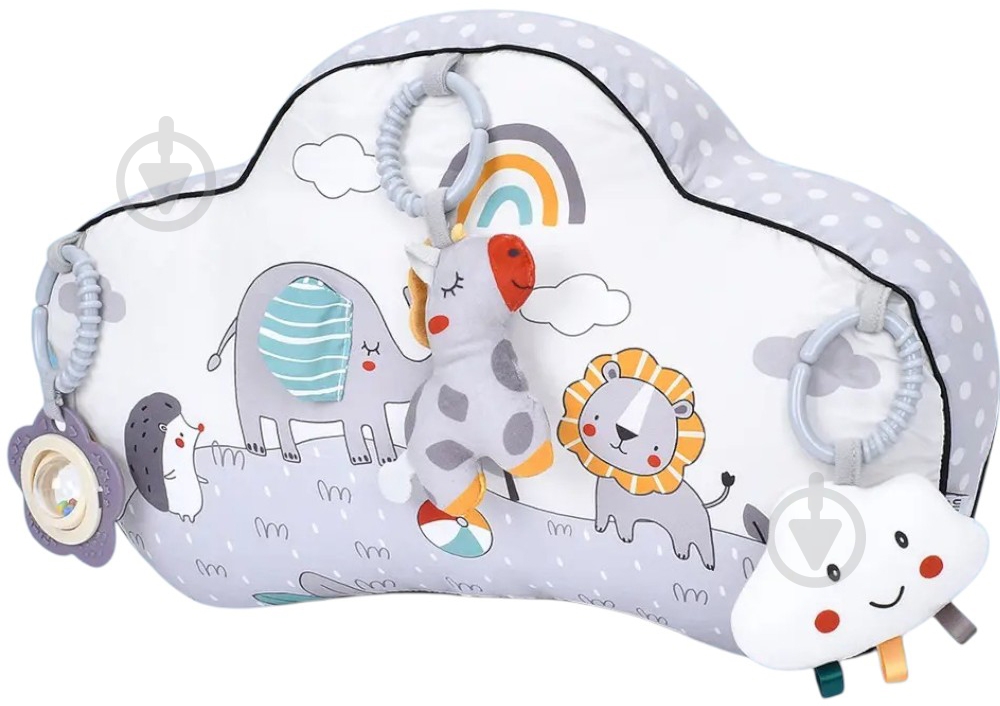 Розвиваючий килимок Limo Toy подушка з підвісками HB 0070 A - фото 1 Розвиваючий килимок Limo Toy подушка з підвісками HB 0070 A - фото 1