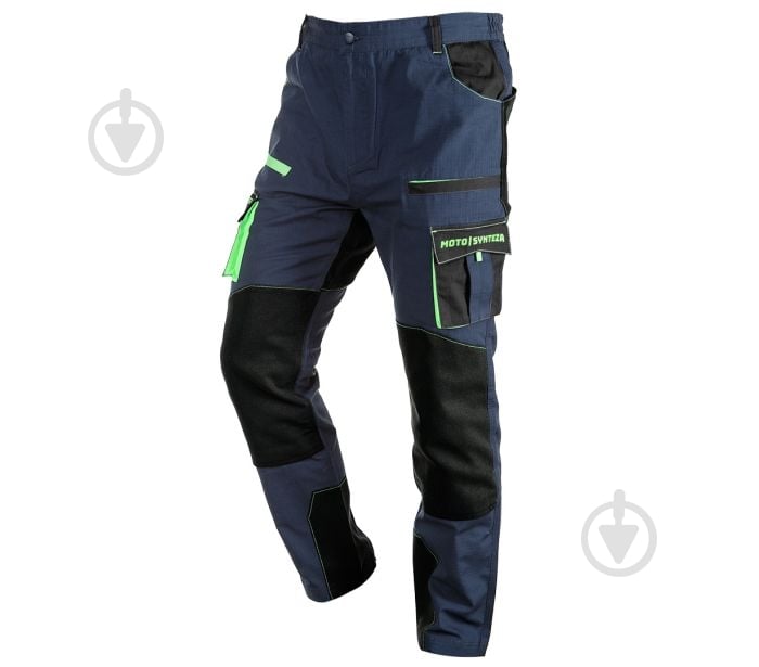 Брюки рабочие NEO tools р. L 81-235 синий с черным - фото 1 Брюки рабочие NEO tools р. L 81-235 синий с черным - фото 1