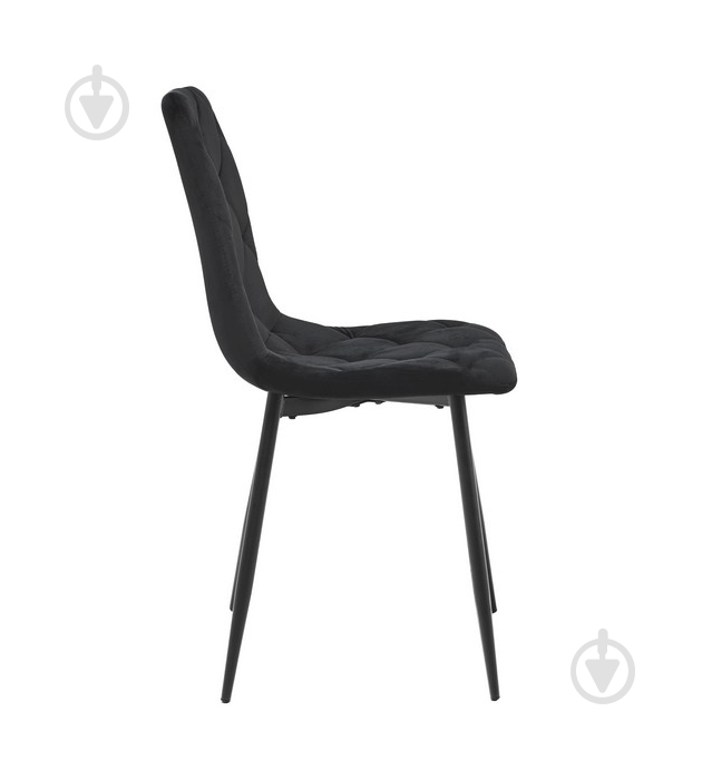 Стул Тея велюр черный / черный - фото 3